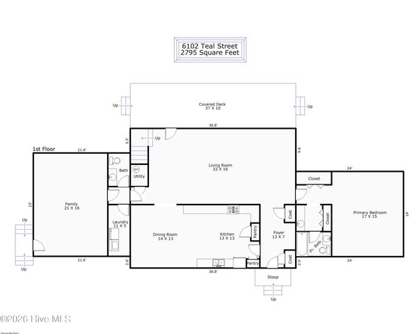 6102 Teal Street, Wilmington, NC 28403