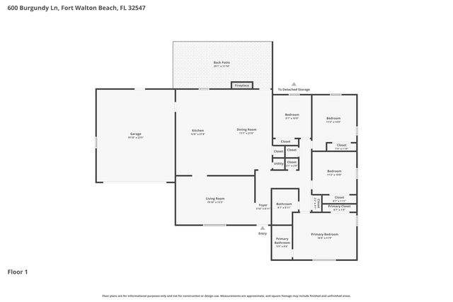 600 Burgundy Lane, Fort Walton Beach, FL 32547