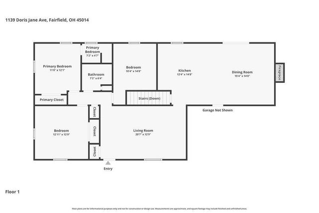 1139 Doris Jane Avenue, Fairfield, OH 45014