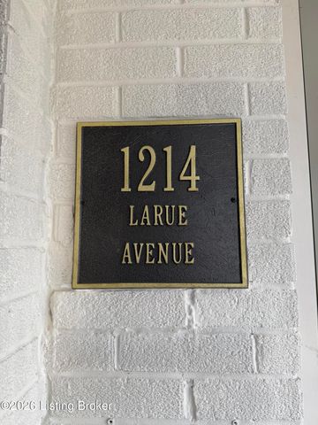 1214 Larue Ave, Louisville, KY 40213