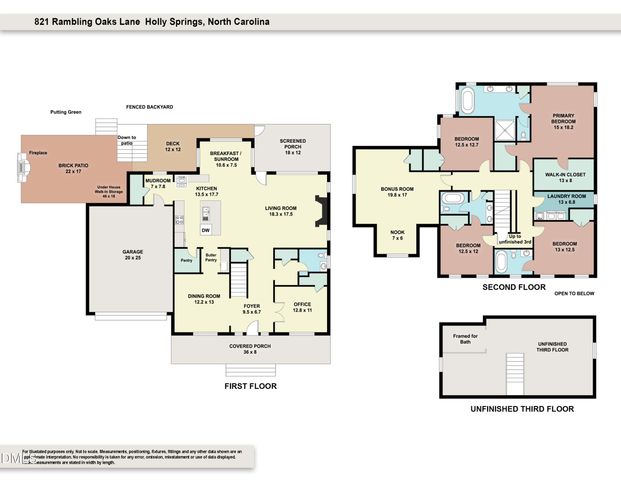 821 Rambling Oaks Lane, Holly Springs, NC 27540