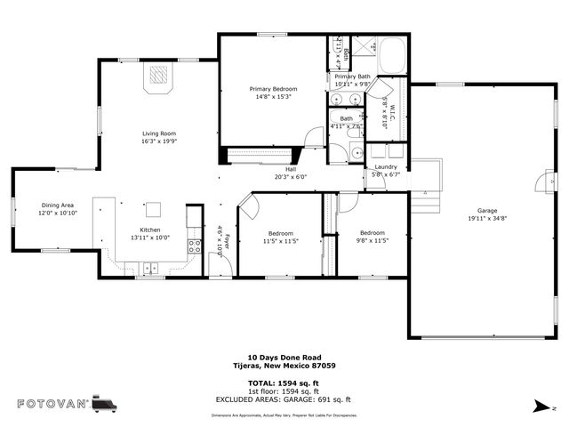 10 Days Done Road, Tijeras, NM 87059