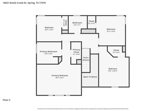 16821 Kettle Creek Drive, Spring, TX 77379