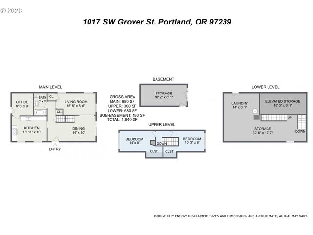 1017 Sw GROVER St, Portland, OR 97239