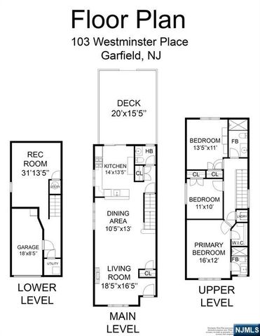 103 Westminster, Garfield, NJ 07026