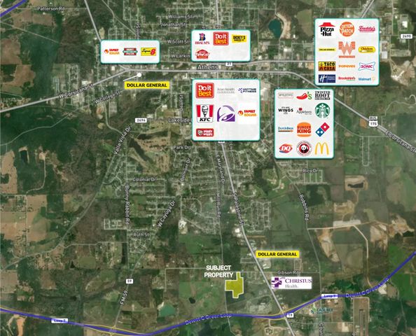 00 Gibson Road, Athens, TX 75751