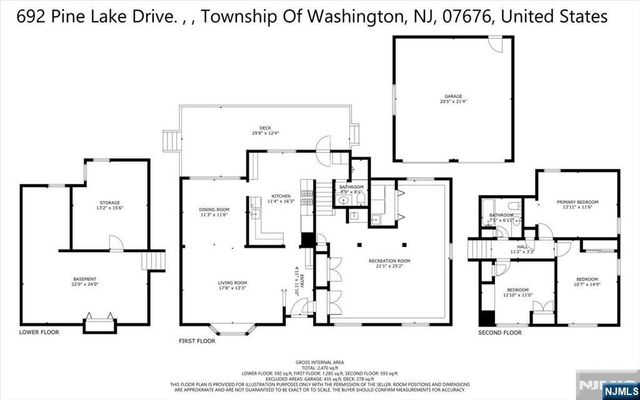 692 Pine Lake Drive, Twp Of Washington, NJ 07676