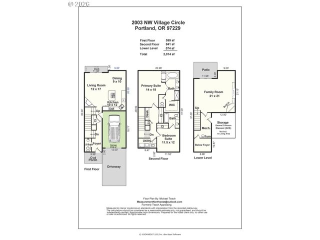 2003 Nw VILLAGE Cir, Portland, OR 97229