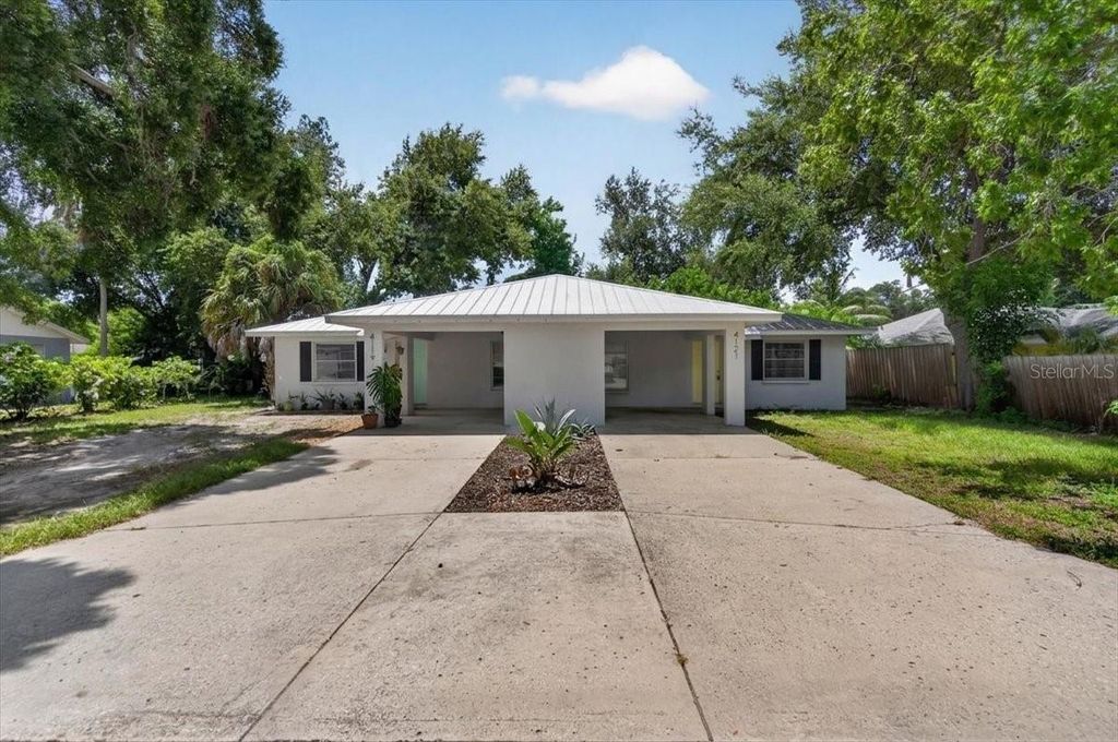 4119 & 4121 12TH AVENUE W, BRADENTON, FL 34205 — exterior