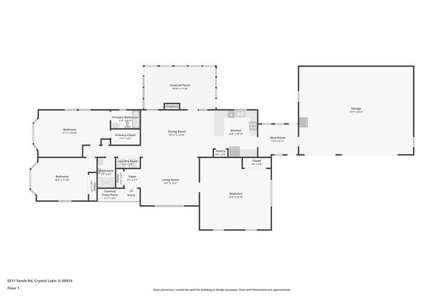 6511 SANDS Road, Crystal Lake, IL 60014