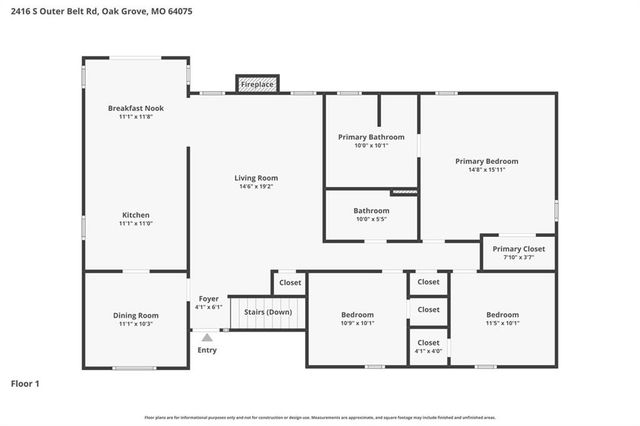 2416 S Outer Belt Road, Oak Grove, MO 64075