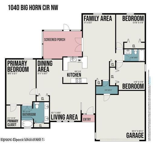 1040 Big Horn Circle NW, Palm Bay, FL 32907