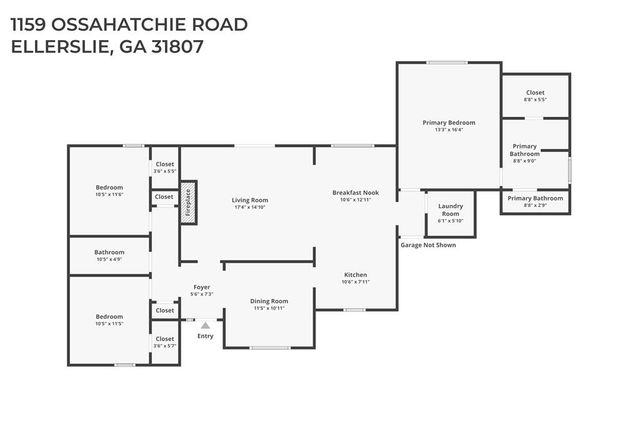 1159 Ossahatchie Creek Road, Ellerslie, GA 31807