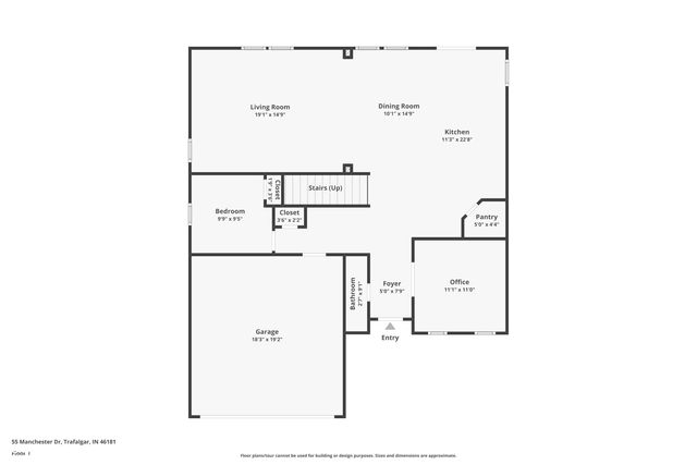 55 Manchester Drive, Trafalgar, IN 46181