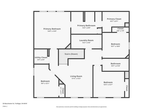 55 Manchester Drive, Trafalgar, IN 46181