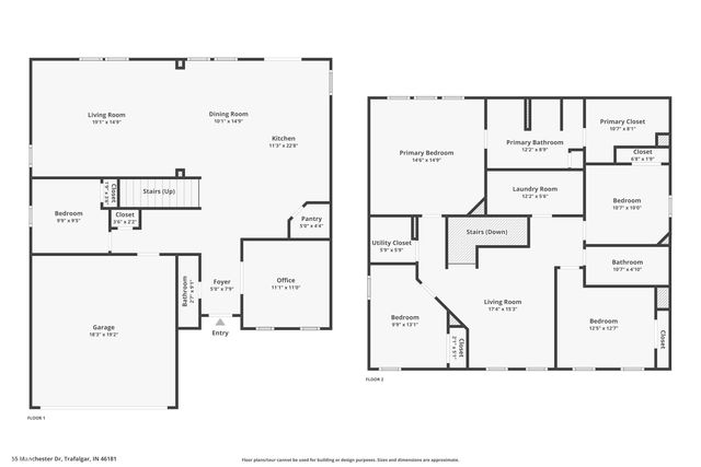 55 Manchester Drive, Trafalgar, IN 46181