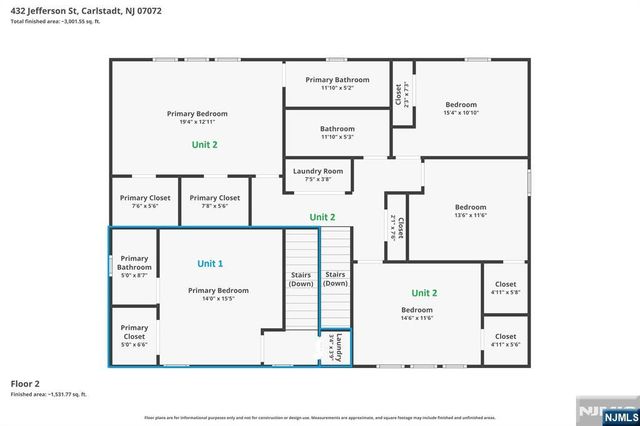 432 Jefferson Street, Carlstadt, NJ 07072