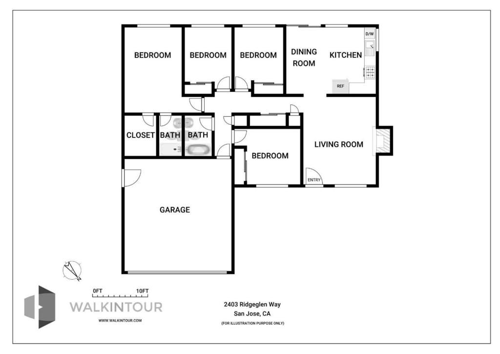 Image 30 of property listing at 2403 Ridgeglen Way, San Jose, CA 95133