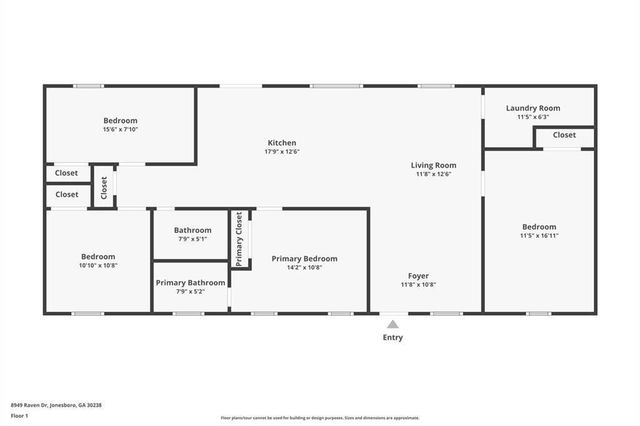 8949 Raven Drive, Jonesboro, GA 30238