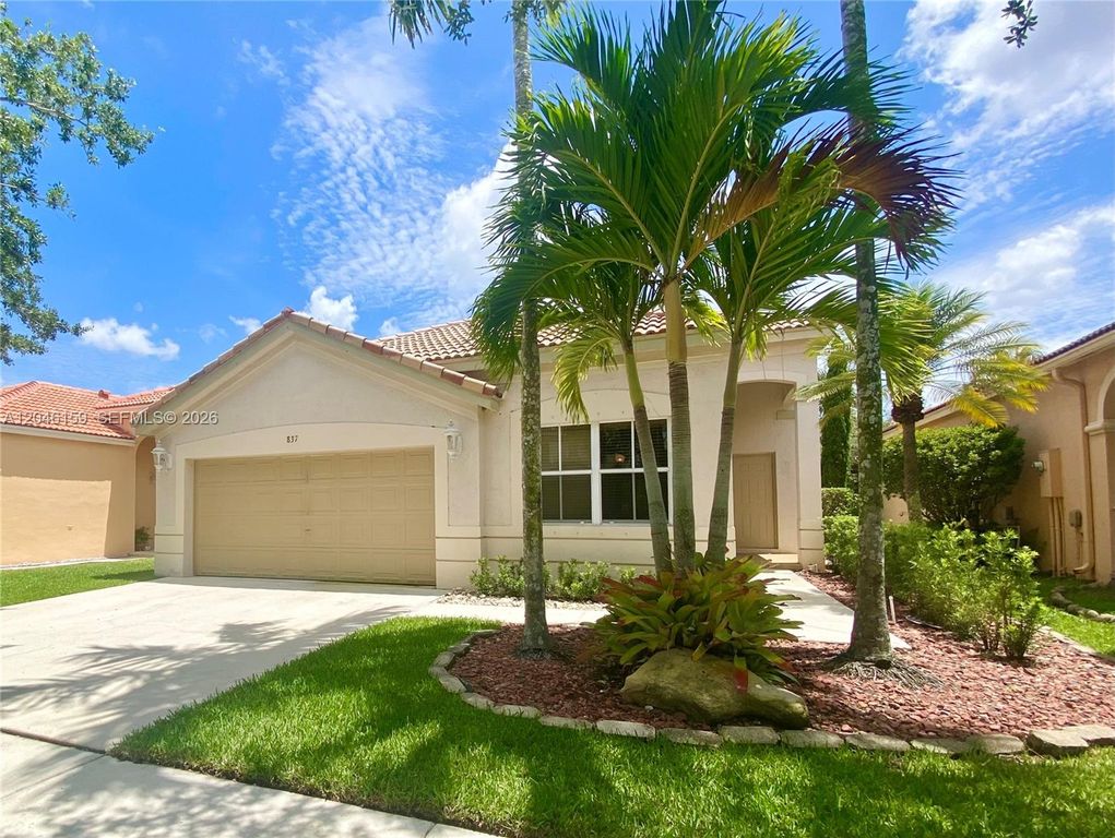 837 Tanglewood Cir ., Weston, FL 33327