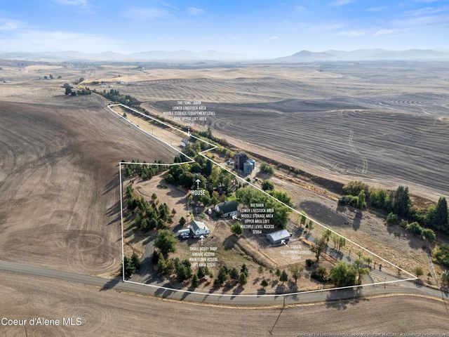 3351 W Lone Pine Rd, Tekoa, WA 99033