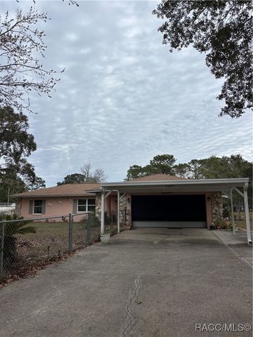5389 S Bob White Drive, Homosassa, FL 34446