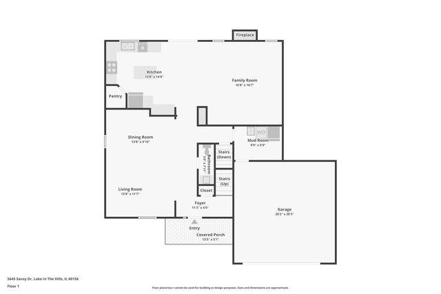 5645 Savoy Drive, Lake In The Hills, IL 60156