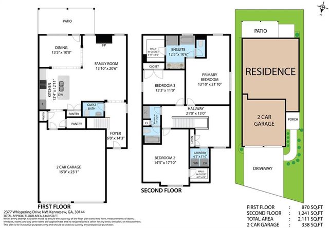 2377 Whispering NW Drive, Kennesaw, GA 30144