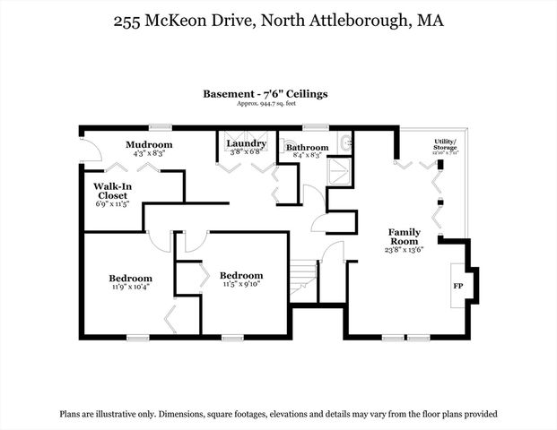 255 Mckeon Dr, North Attleboro, MA 02760