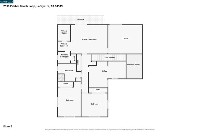 2536 Pebble Beach Loop, Lafayette, CA 94549