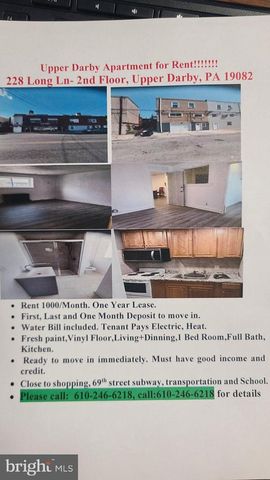 228 LONG LN, Upper Darby, PA 19082