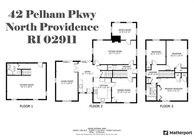 42 Pelham Parkway, North Providence, RI 02911