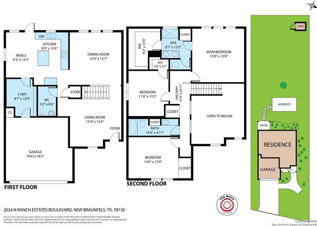 2024 North Ranch Estates Boulevard, New Braunfels, TX 78130