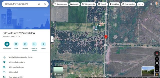 TBD County Road 551, Farmersville, TX 75442