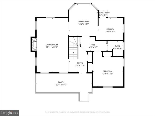 1312 ROWE ST, Fredericksburg, VA 22401