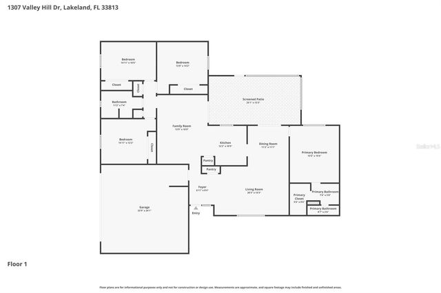 1307 VALLEY HILL DRIVE, Lakeland, FL 33813