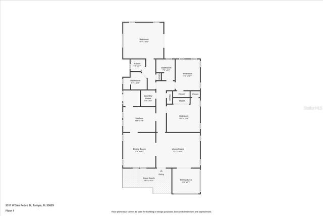 3311 W SAN PEDRO STREET, Tampa, FL 33629