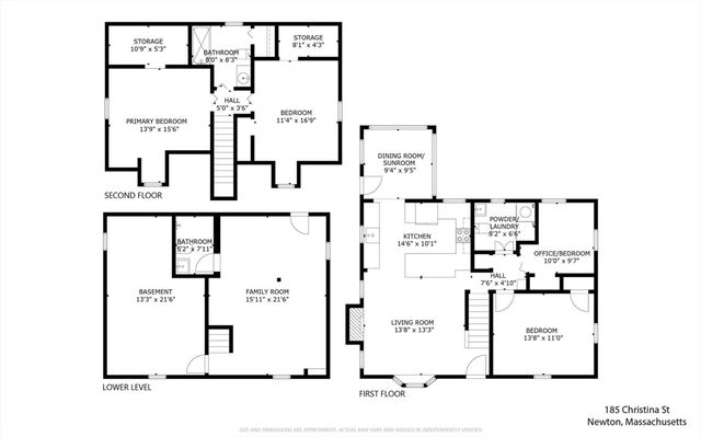 185 Christina Street, Newton, MA 02461