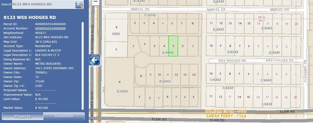 8123 Wes Hodges Road, Dallas, TX 75217