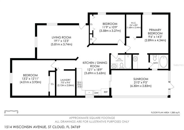 1514 WISCONSIN AVENUE, St Cloud, FL 34769