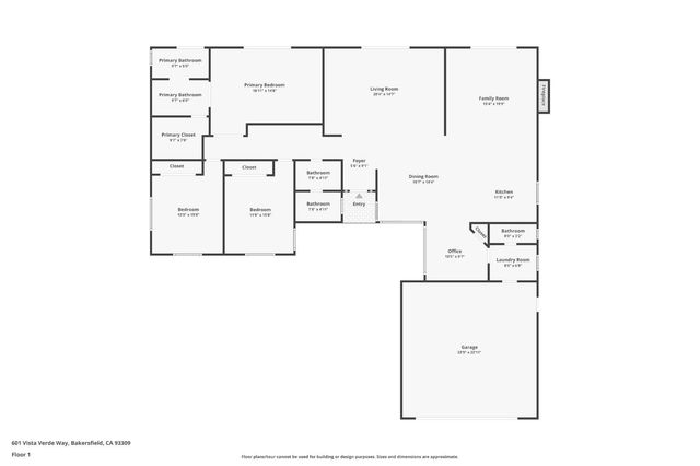 601 Vista Verde Way, Bakersfield, CA 93309