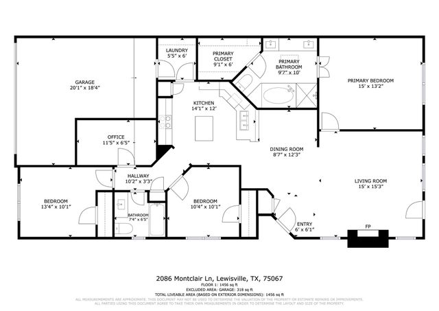 2086 Montclair Lane, Lewisville, TX 75067