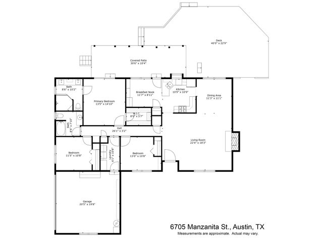 6705 Manzanita ST, Austin, TX 78759
