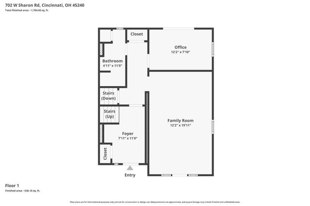 702 W Sharon Road, Forest Park, OH 45240