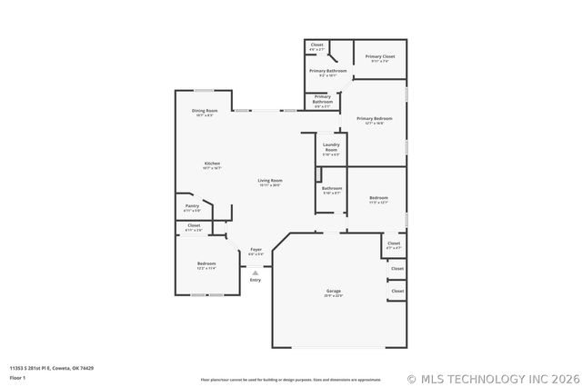 11353 S 281st East Place, Coweta, OK 74429