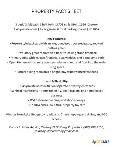 101 Landons Way, Georgetown, TX 78633
