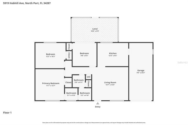 5919 HOBHILL AVENUE, North Port, FL 34287