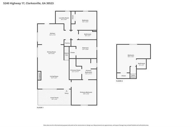 5240 Highway 17, Clarkesville, GA 30523