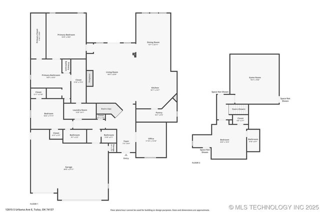 12015 S Urbana Avenue, Tulsa, OK 74137