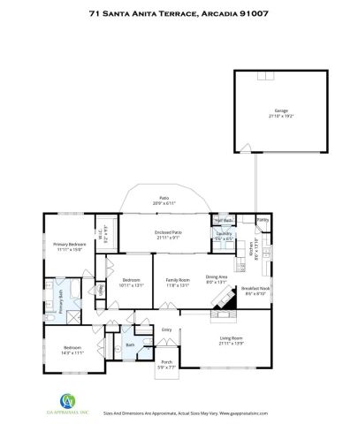 71 W Santa Anita Terrace, Arcadia, CA 91007